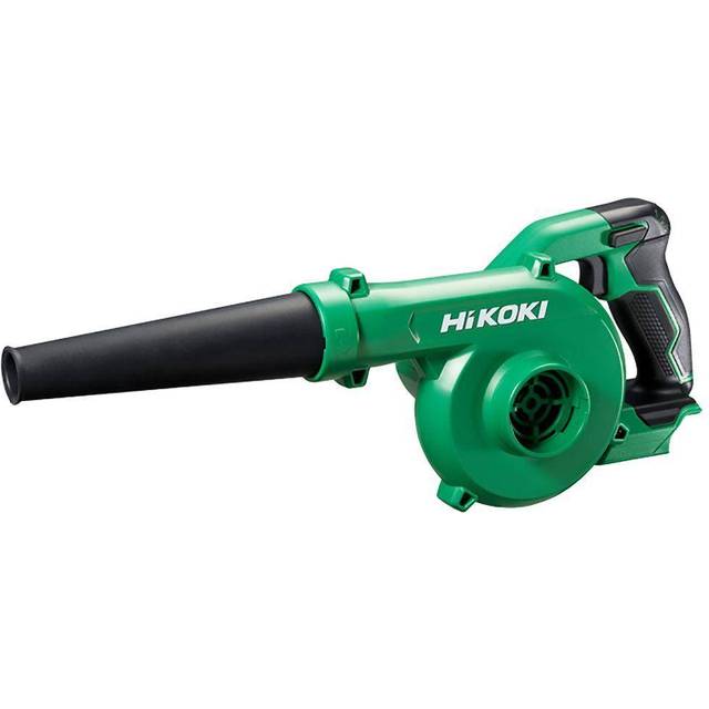 HIKOKI Akku Gebläse + Sauger RB18DC (18V, Förderleistung ohne Düse: 0-3,5 m³/min, Max. Luftgeschwindigkeit (mit Düse): 95m/s, Durchschnitts- Luftgeschwindigkeit: 78m/s, Leerlaufdrehzahl: 0-15000min-1)