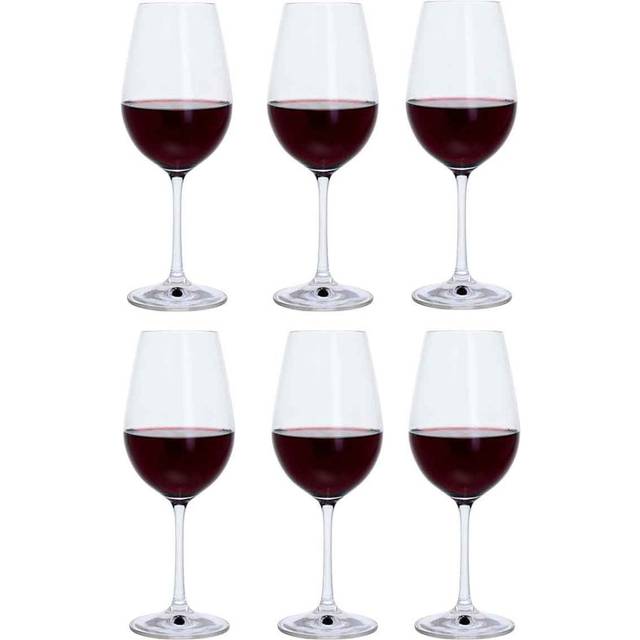 Dartington Crystal Six Red / White Wine Glass Set - Clear (450 ml)