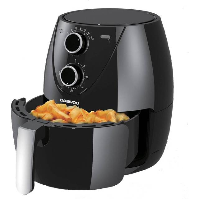 DAEWOO 4L Single Pot Air Fryer, Black
