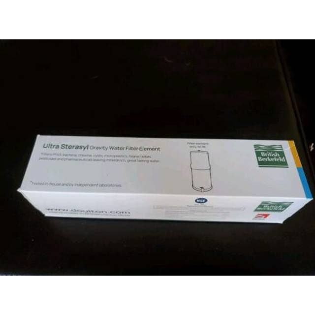 British berkefeld w9121226 ultra sterasyl ceramic filter gravity filter