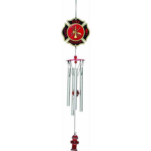 Spoontiques Firefighter Wind Chime