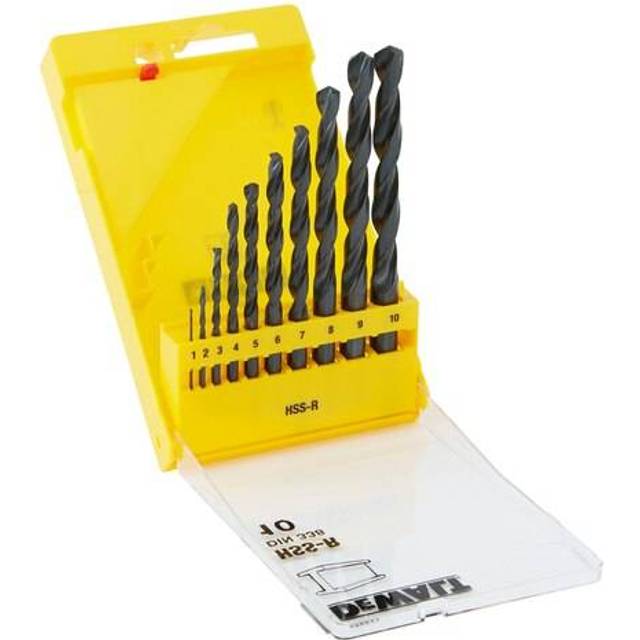 DEWALT DEWDT5911QZ HSS Jobber Drill Bit Set 10 Piece