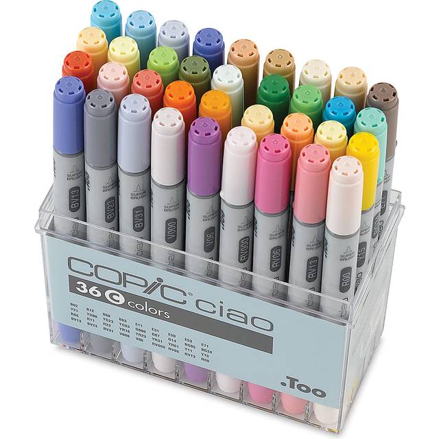 Copic Ciao Markers Set of 36 - Set C