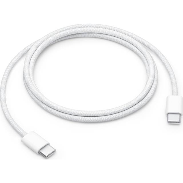 Apple 60W USB-C vävd laddningskabel 1m bulk - Vit