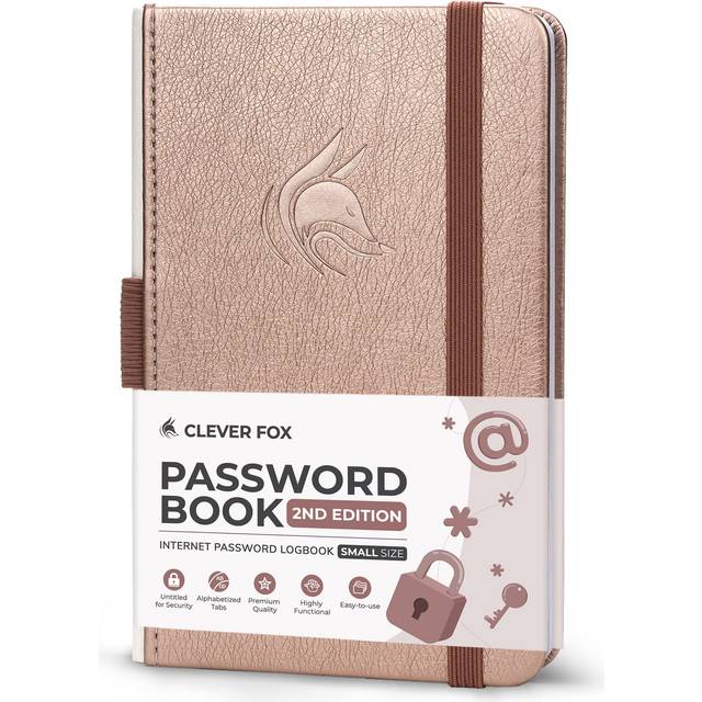 Password Book 2nd Edition Small â Pocket Password Keeper with Laminated Alphabetical Tabs â Internet Address Notebook & Login Details Organizer