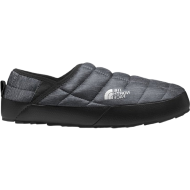 THE NORTH FACE Men's Thermoball Traction Mule V Winter Shoe  Phantom Grey Heather Print/TNF Black  8