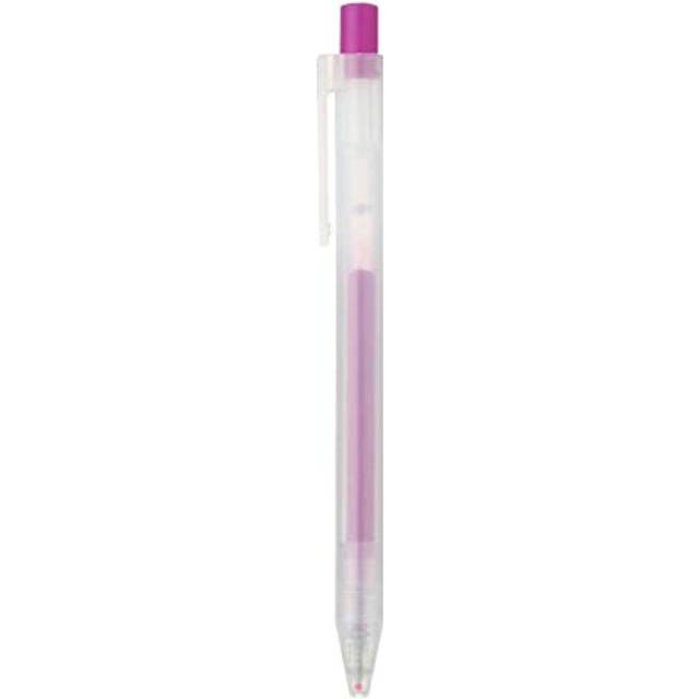 Smooth Retractable Colour Gel Pen ‐ Single ‐ 0.5 mm | Purple
