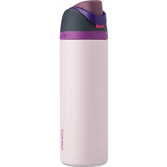 Owala FreeSip Insulated Stainless Steel Water Bottle with Straw for Sports and Travel  BPAFree  24oz  Dreamy Field