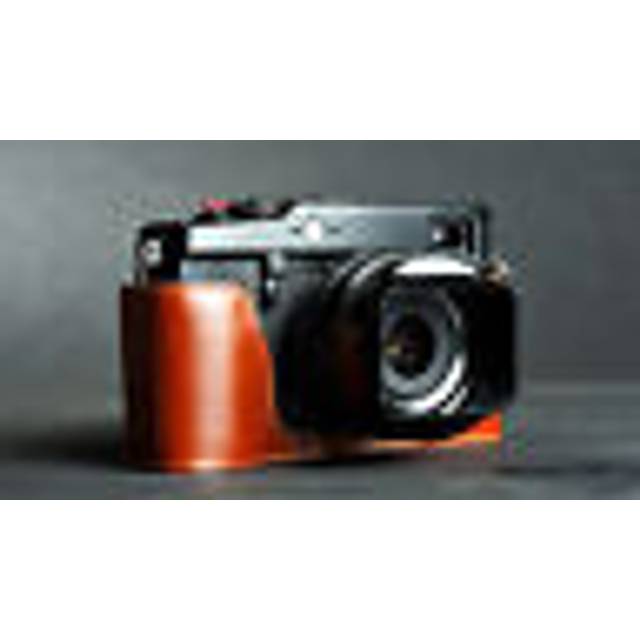 Handmade Vintage Real Leather Half Camera Case Bag Cover For Fujifilm X-pro1