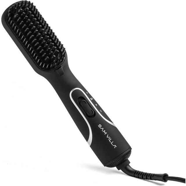 Sam Villa Pro Results 3-in-1 Blow Dryer Brush Straightener & Blowout Brush