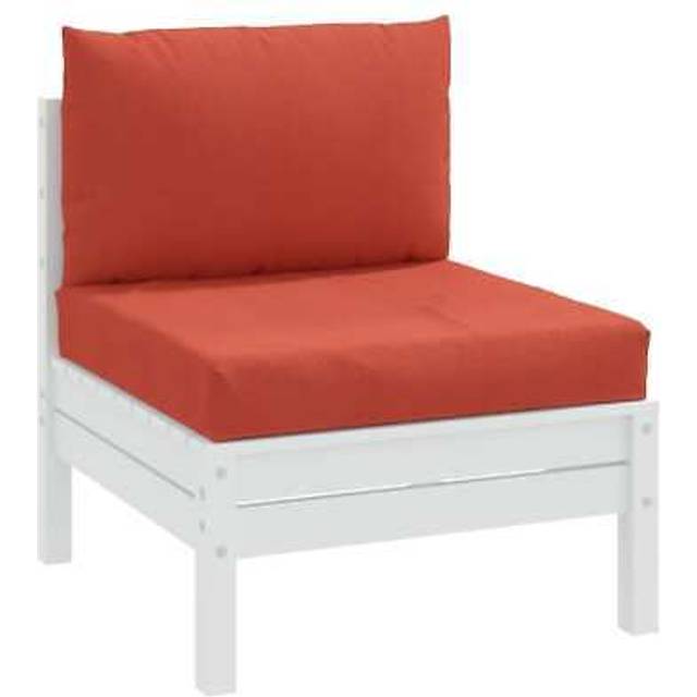 vidaXL Palldyna melerad antracit 60x60x9,5 cm tyg