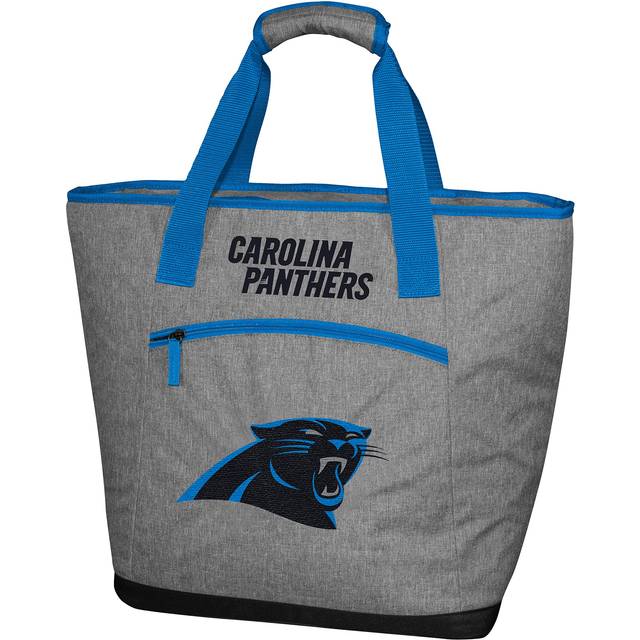 Rawlings NFL Soft Sided Insulated Large Tote Cooler Bag  30-Can Capacity  Carolina Panthers  Blue