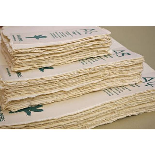 Khadi Handmade 100% Rag Watercolour Paper 320gsm : Rough : 20 sheets pack A6