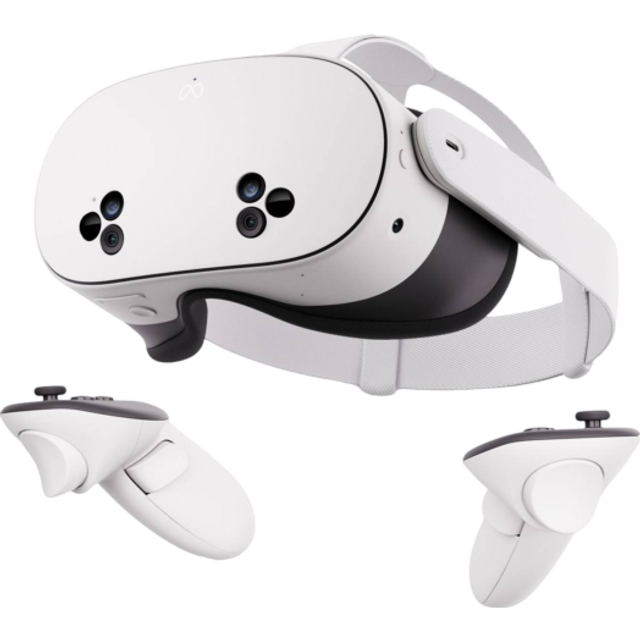Meta Quest 3S 128 GB — med Batman, Arkham Shadow och 3-månaders Meta Quest+ Probeabo — allt-i-ett-headset