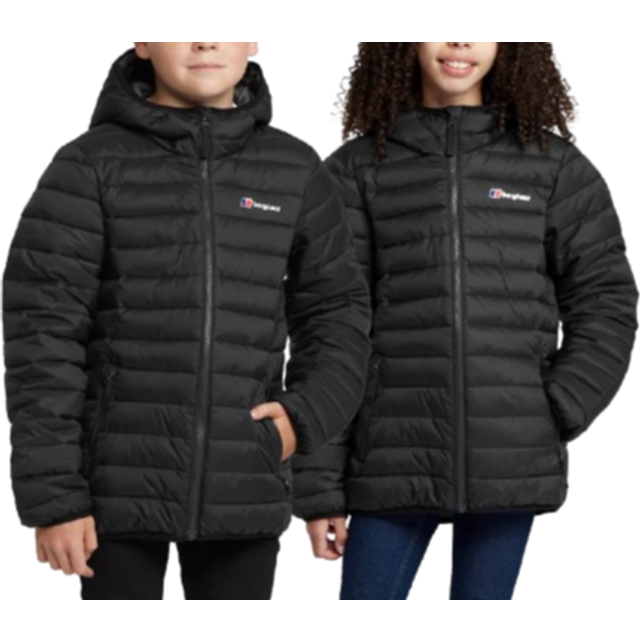 Kids' Kirkhale Baffle Jacket, Black - 14-15Y