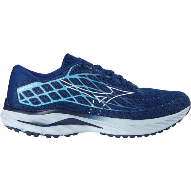 Mizuno Wave Inspire 20 löparskor (herr) - Estate Blue/White/River Blue, 44