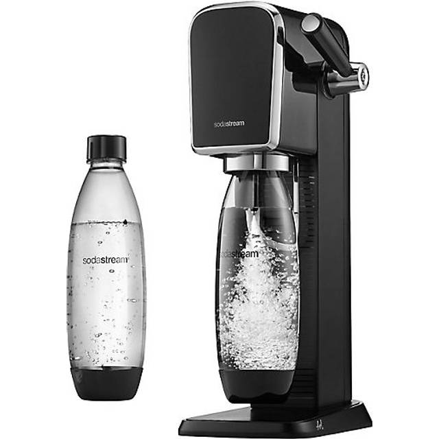 SodaStream Art Sparkling Water Maker with 2 x 1L Bottles & 60L CO2 Cylinder