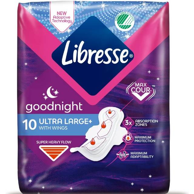 Libresse Ultra Night Wing 10 st 10 st