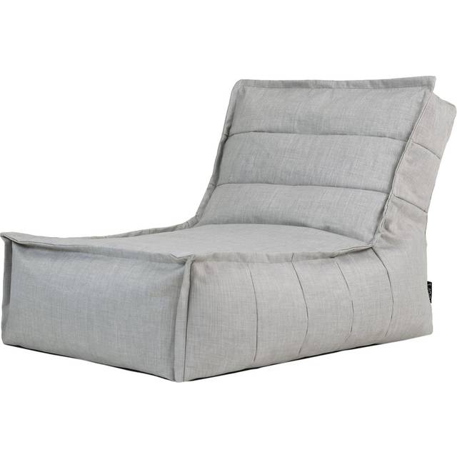 icon Dolce Indoor Outdoor Lounger Bean Bag Chair - Grey (Large)