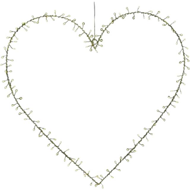 Sirius LED Herz Liva Cluster Heart big 140 LED Metall gold