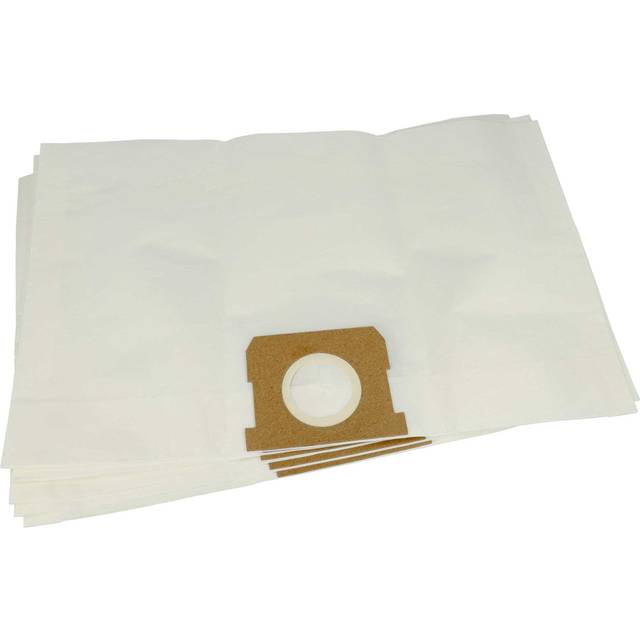 vhbw 5x Vacuum Cleaner Bag Replacement for Stihl SE015009000 for Vacuum Cleaner, paper / cardboard, 30 cm x 48 cm, White
