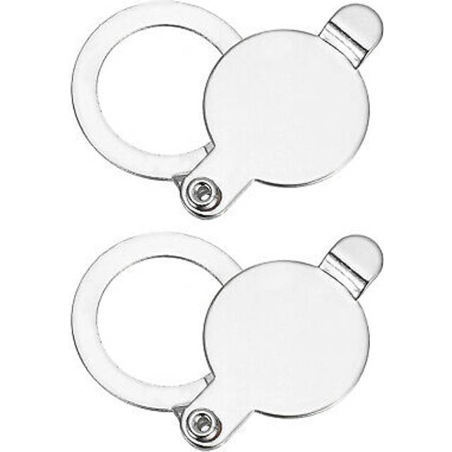 5/8 Peephole Cover,privacy Door Viewer Cover For Security,bright Chrome 2pcs