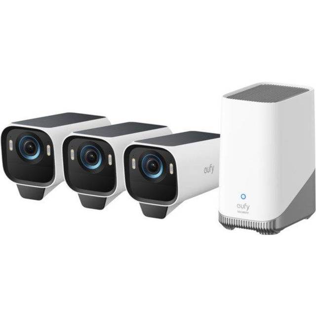 eufyCam S3 Pro 3-Cam Kit white