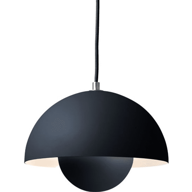 &Tradition Flowerpot VP1 Matte Dark Blue Pendel ∅ 23cm - gavehylden.dk
