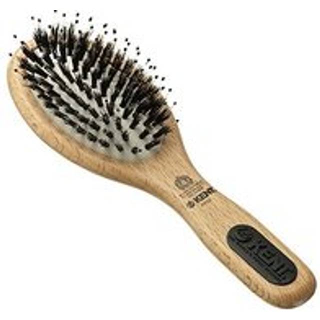 Kent Brushes Perfect for - Small Natural Bristle & Nylon Paddle Brush PF02