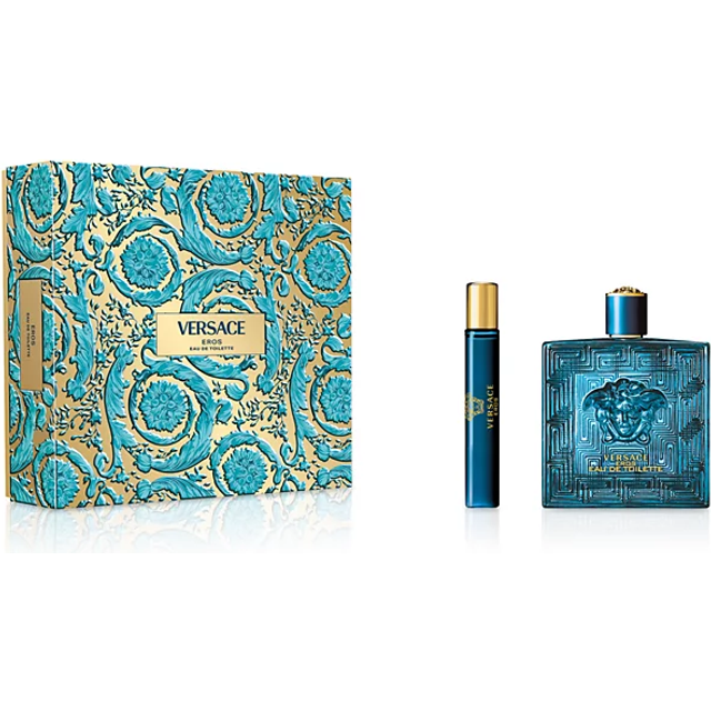 Versace Eros Eau De Toilette 2-Pcs Set  For Men  /