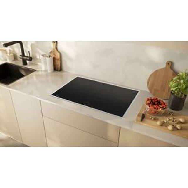 Neff, T58SHW1L0, bilkombiinduktionshäll med Twist Touch-styrning, N70, bredd 80 cm, svart med hängande ram