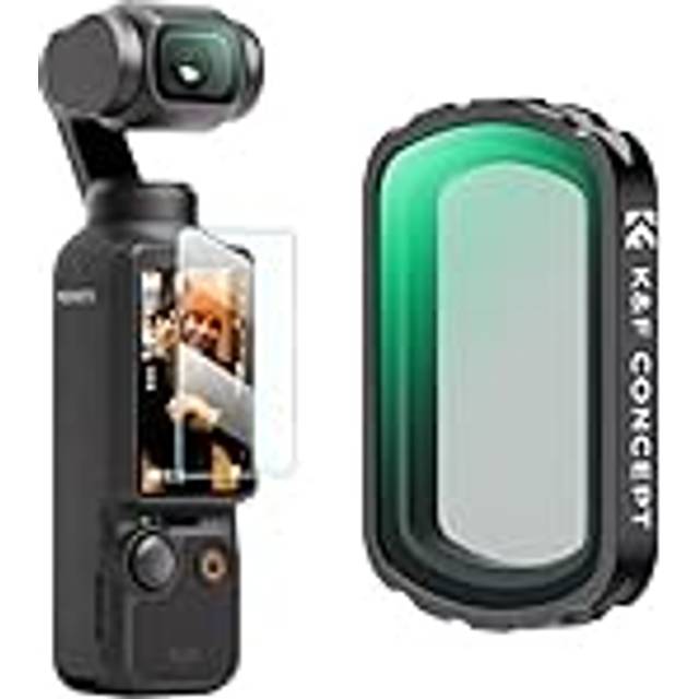 K&F Concept svart dimfilter för DJI Osmo Pocket 3, kreativt filter skönhet mjuka filter för DJI Osmo Pocket 3 Creator Combo Camera