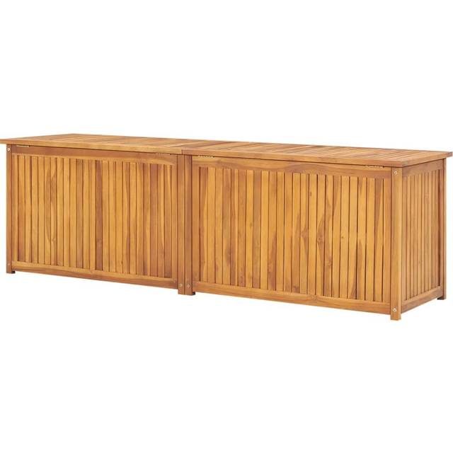 Marlow Home Co. Garden Box 175X50x53 Cm Solid Wood Teak - Brown (53cm H X 175cm W X 50cm D)
