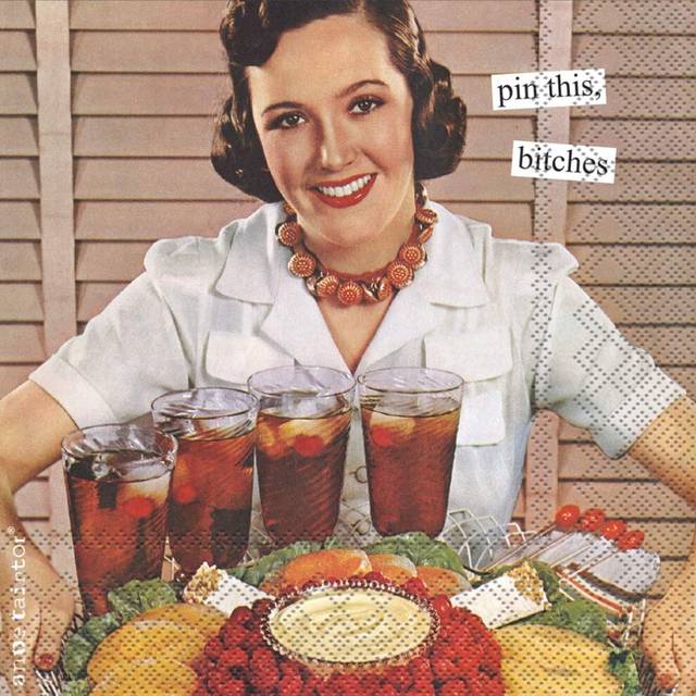 Boston International IHR Anne Taintor  20 Count Paper Napkins  Cocktai
