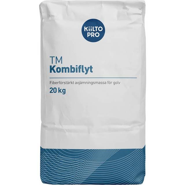 Kiilto Pro Flytspackel Plan Vario 20 kg - fiberspackel för t ex badrum
