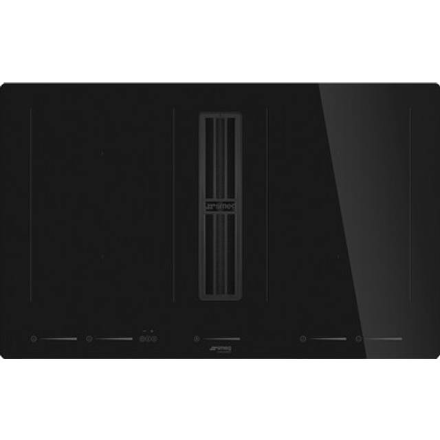 Smeg Induktionshäll med inbyggd fläkt HOBD682D2
