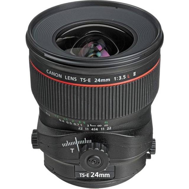 Canon TS-E 24mm f/3.5L II Tilt-Shift Manual Focus Lens for EOS Cameras