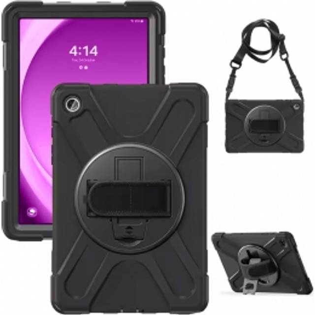 Insmat Ruggered Armor - Baksidesskydd för surfplatta - robust - polykarbonat, härdat gummi - för Samsung Galaxy Tab A9+
