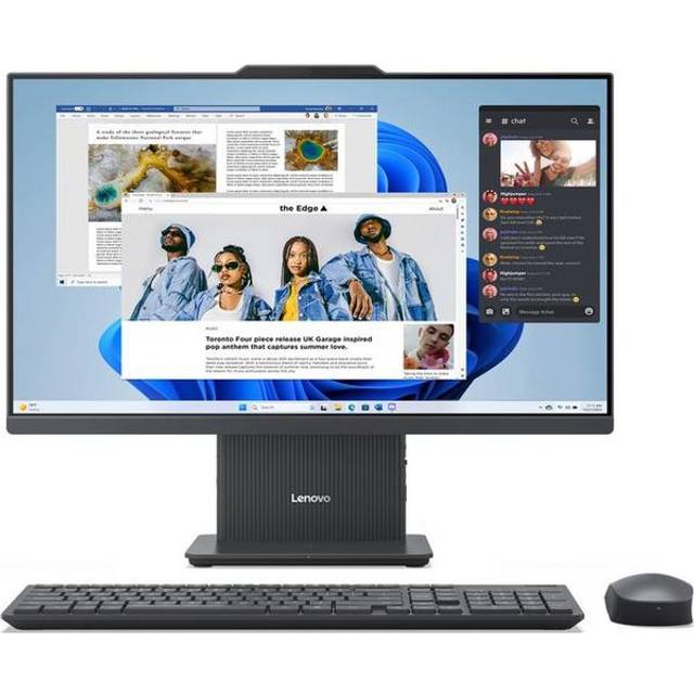 LENOVO IdeaCentre AIO 23.8" All-in-One PC - Intel®Core™ i5, 512 GB SSD, Grey, Silver/Grey
