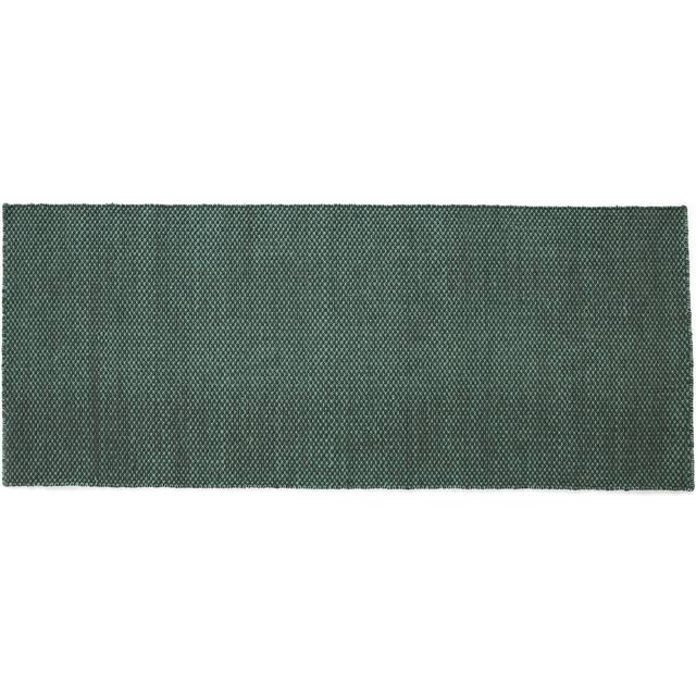 HAY Moiré kelimmatta 80x200 cm Emerald green