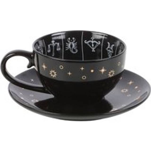 Something Different Fortune Telling Astrology Tea Cup - Black - one size