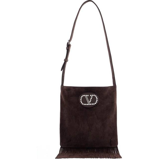 Valentino Garavani 'Nellcôte' Shoulder Bag - Brown - U