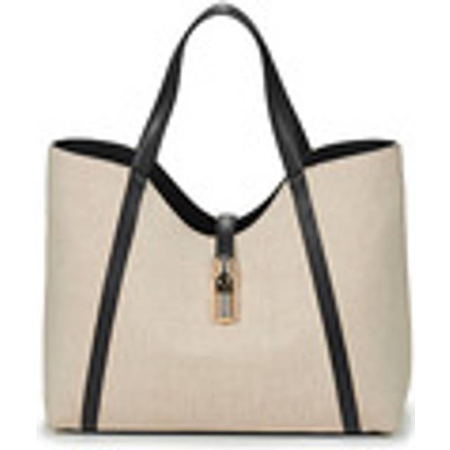 Furla Goccia Xl Leather-Trim Hobo Bag