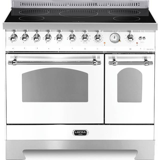 Spis - Dolce Vita 90 cm (2 ugnar) (Pärlvit/Krom) Induktion