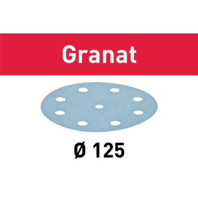 Festool 578351 180g 125mm Granat Abrasive Sanding Discs Box 50 Pieces