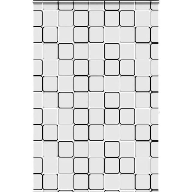 vidaXL Shower Roller Blind with Cassette 160x240 cm Fabric Width 156 cm - Multicolour