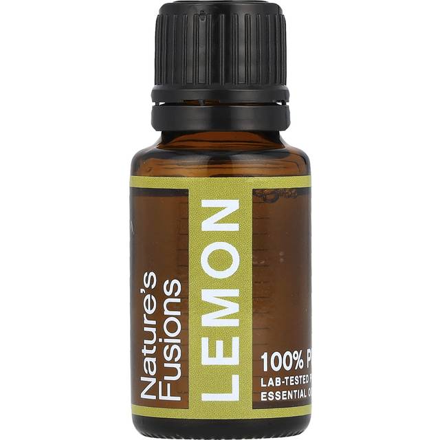 Nature's Fusions  100% Pure Essential Oil  Lemon   15 ml