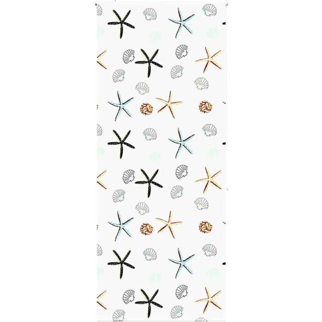 vidaXL Rullgardin för dusch 110x240 cm tyg bredd 106 cm