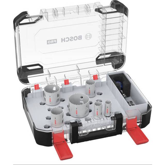 Bosch Pro 9 Piece Multi Material PC Plus Hole Saw Set