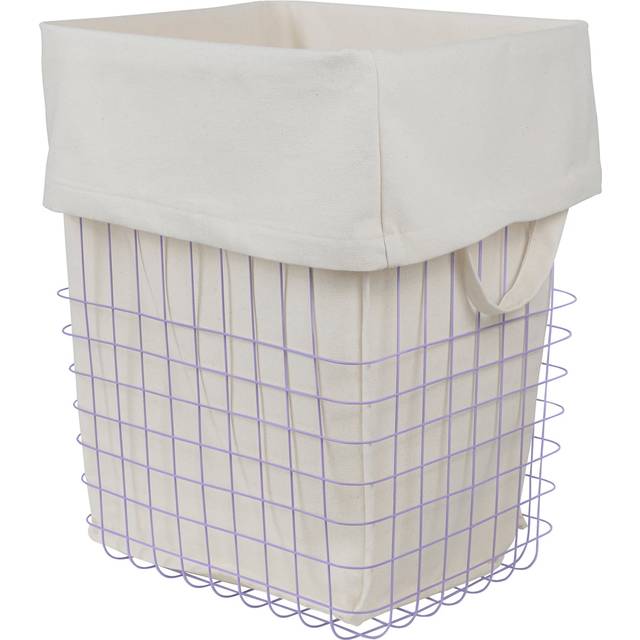 Mette Ditmer Store-it storage basket with cotton bag large Lilac